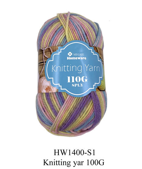 Yarn Mix pink\ purple \yellow