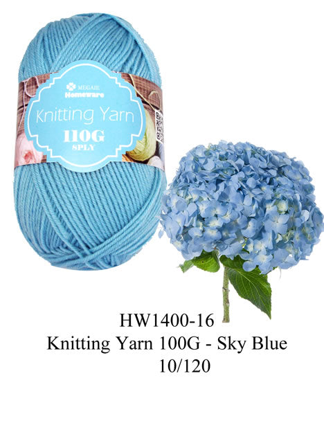 Yarn sky blue