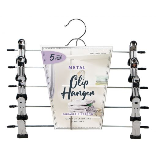 Clip Hanger Metal 5pk