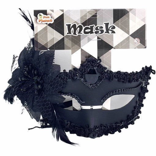 Eye Mask Sequin-Black