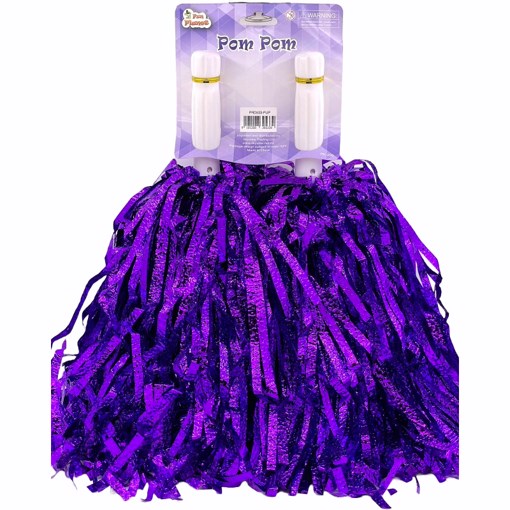 Cheer Pom Pom Purple