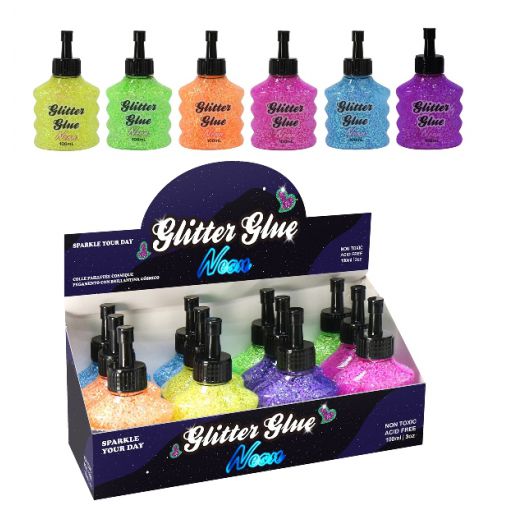 Glitter Glue Neon