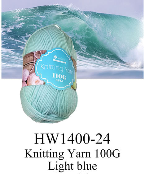 Yarn light blue