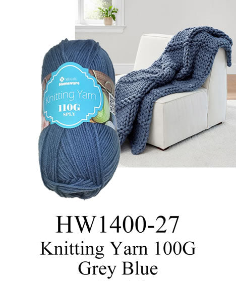 Yarn Grey blue