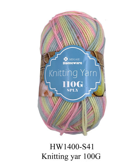 Yarn Mix pink\blue\yellow