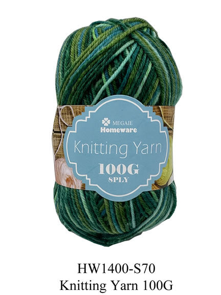Yarn Mix Green/olivegreen