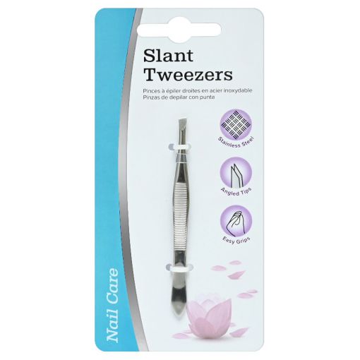 Tweezers Slant S/Steel