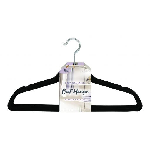Felt Non-Slip Hangers 5pk