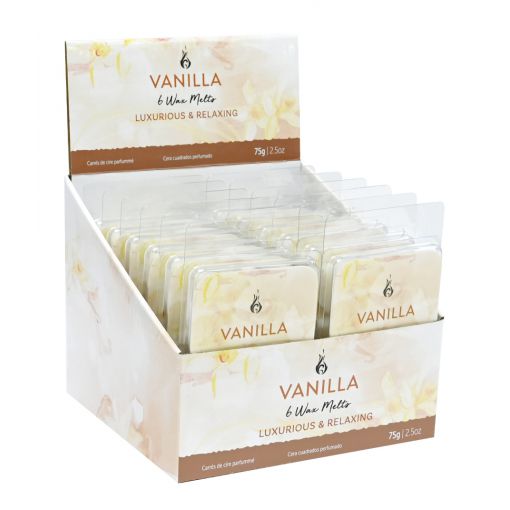 Wax Melts Vanilla Scented 6pk