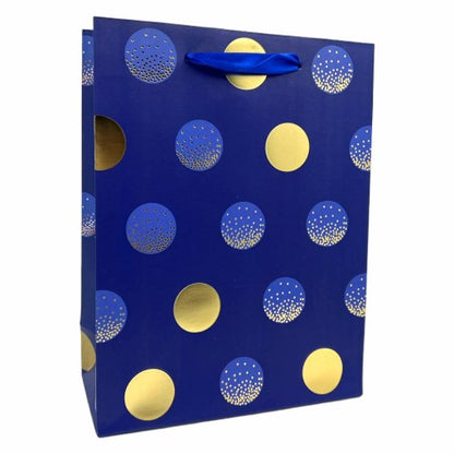 Gift Bag Foil Dots