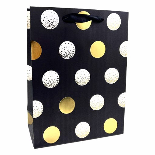 Gift Bag Foil Dots