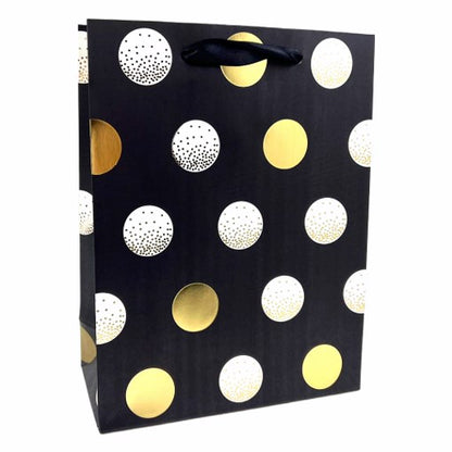 Gift Bag Foil Dots