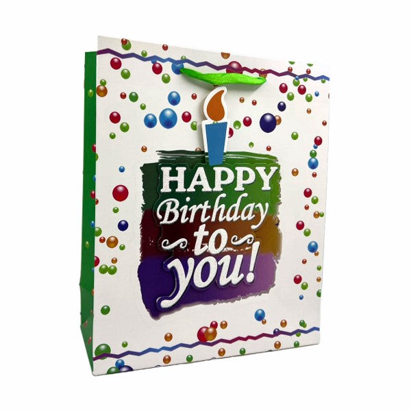 Gift Bag Glitter Birthday
