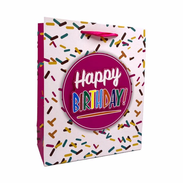 Gift Bag Glitter Birthday