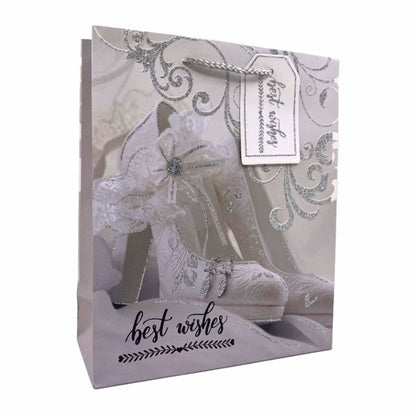 Gift Bag Glitter Wedding
