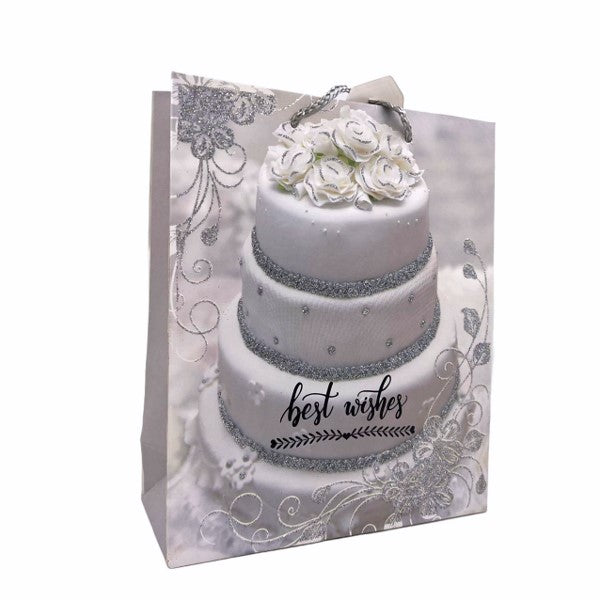 Gift Bag Glitter Wedding