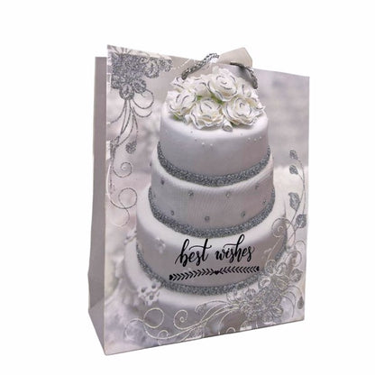 Gift Bag Glitter Wedding