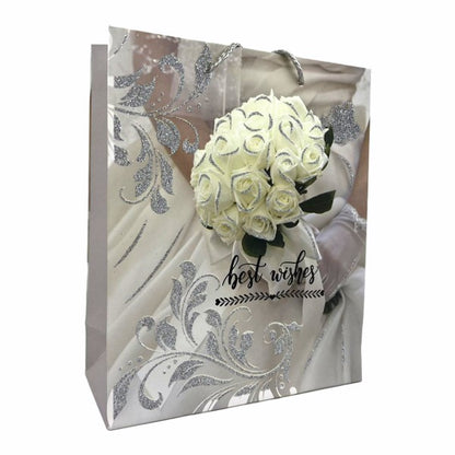 Gift Bag Glitter Wedding
