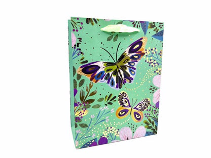 Gift Bag Foil Butterfly