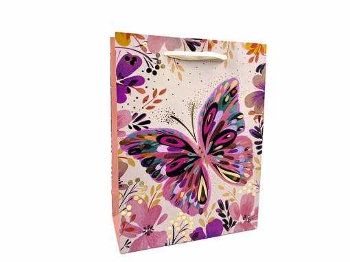 Gift Bag Foil Butterfly