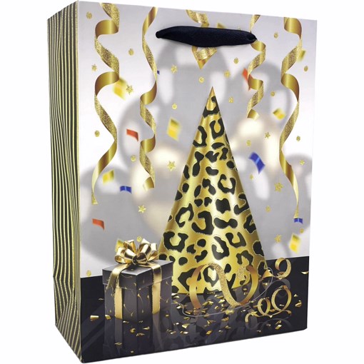 Gift Bag Foil Happy BirthdayGIF054