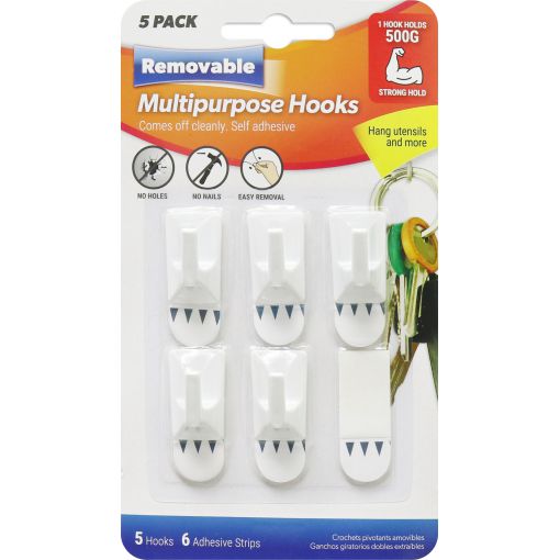 Stick on Removable Hooks