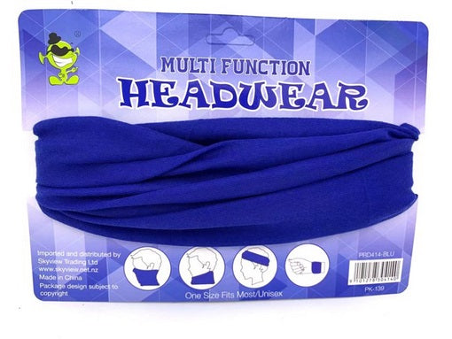 Multi Headwear-Blue